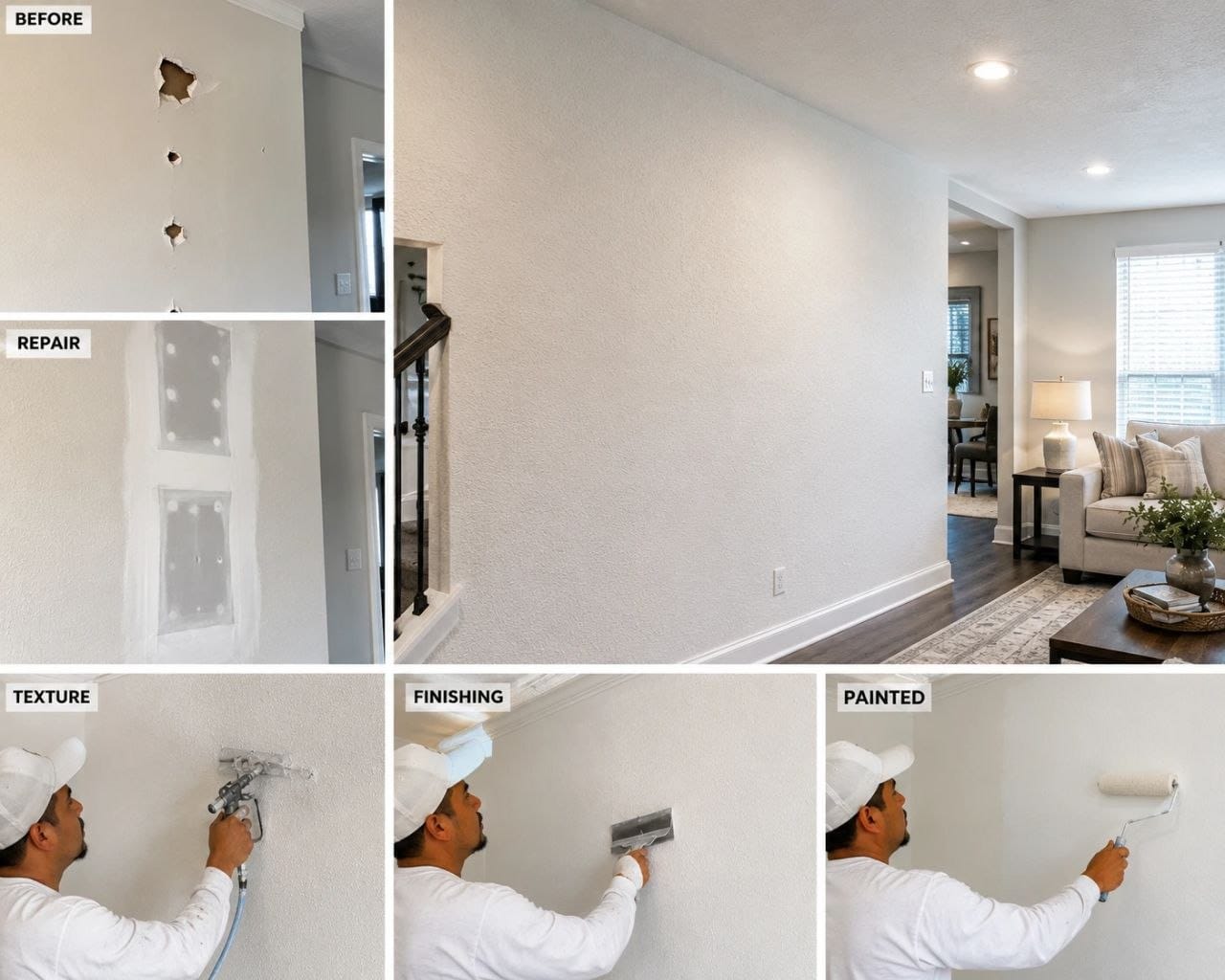 Drywall Repair & Texture