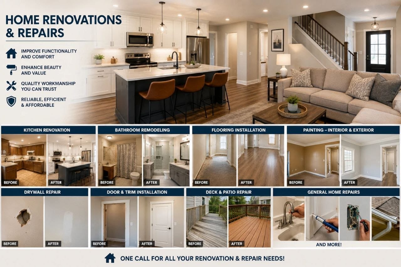 Home Renovations & Repairs